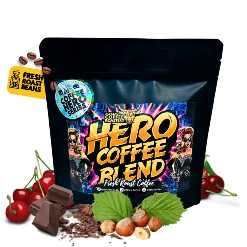HERO! Coffee Blend - Brazílie a Kolumbie